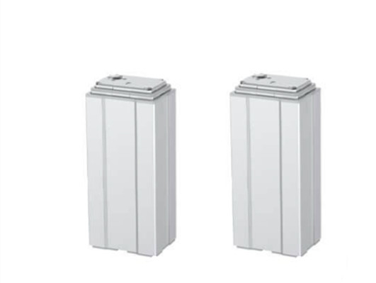 3-Stage Telescopic Lifting Column Pillar Actuators 2000N 12mm/s