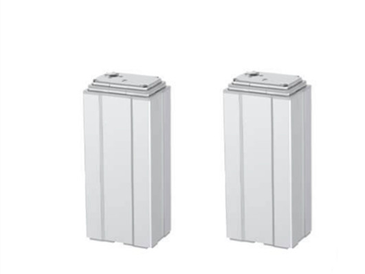 3-Stage Telescopic Lifting Column Pillar Actuators 2000N 12mm/s